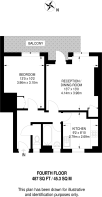 Floorplan area for info only, not for £/sq. ft valuation