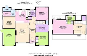 Floor Plan 19 Merrivale Lane, Ross-on-Wye HR9 5JL