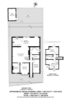 Floorplan area for info only, not for £/sq. ft valuation