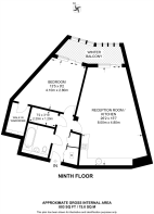 Floorplan area for info only, not for £/sq. ft valuation