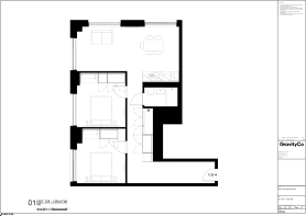 2-bed floor plan