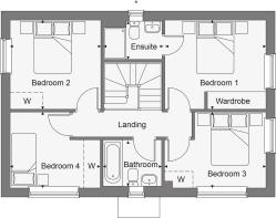 Dandara - Buckmore Green - The Penshurst V2, Home 85 floorplan