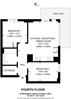 Floorplan area for info only, not for £/sq. ft valuation