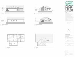 PROPOSED FLOORPLANS AND ELEVATIONS PLOTS 1 & 2