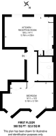 Floorplan area for info only, not for £/sq. ft valuation