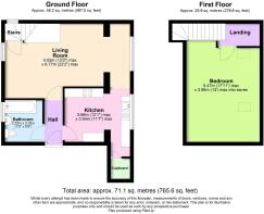 Floorplan Flat 2 Hills Court.JPG