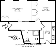 Floorplan area for info only, not for £/sq. ft valuation