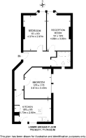 Floorplan area for info only, not for £/sq. ft valuation