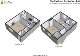 3D Floor plan 3 The Riddings