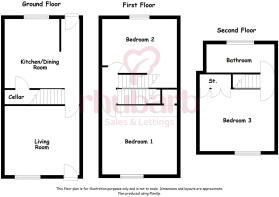 Floorplan Carlton Lane, Rothwell