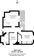 Floorplan area for info only, not for £/sq. ft valuation