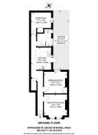 Floorplan area for info only, not for £/sq. ft valuation