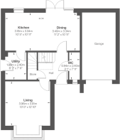 Hatton Ground Floor Floorplan