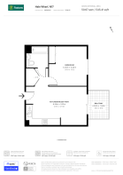 Floorplan area for info only, not for £/sq. ft valuation