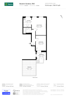 Floorplan area for info only, not for £/sq. ft valuation