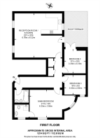 Floorplan area for info only, not for £/sq. ft valuation