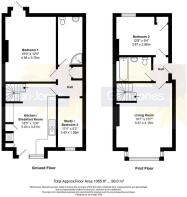 Floorplan - Flat 1, 63, South Terrace, Littlehampt