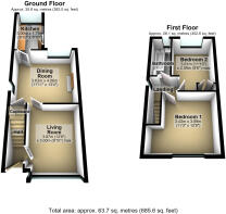 3D floor plan
