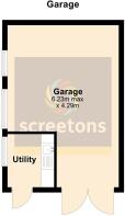 9 Mulberry Avenue GARAGE, Moorends - all floors.JP