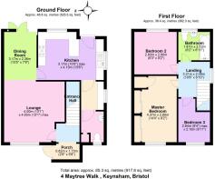 4 Maytree Walk , Keynsham, Bristol - all floors.JP