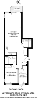 Floorplan area for info only, not for £/sq. ft valuation