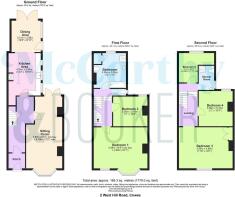 2 West Hill Road, Cowes - all floors.JPG