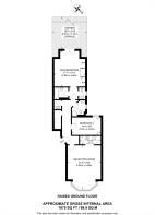 Floorplan area for info only, not for £/sq. ft valuation