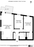 Floorplan area for info only, not for £/sq. ft valuation