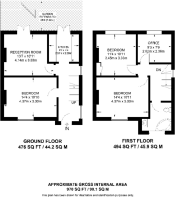 Floorplan area for info only, not for £/sq. ft valuation