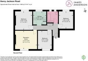 286919 - Flat 5, John Keall House, Henry Jackson R