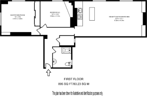 Floorplan area for info only, not for £/sq. ft valuation
