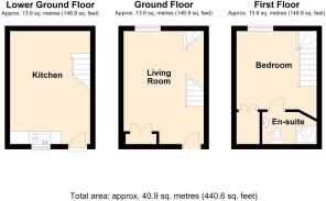 19 Garth Terrace, Porthmadog - all floors.JPG