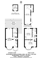 Floorplan area for info only, not for £/sq. ft valuation