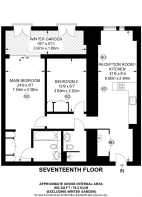 Floorplan area for info only, not for £/sq. ft valuation