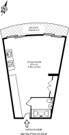 Floorplan area for info only, not for £/sq. ft valuation