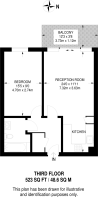 Floorplan area for info only, not for £/sq. ft valuation