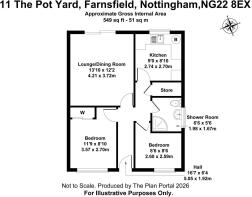 11 The Pot Yard, Farnsfield, Nottingham, NG22 8EX.