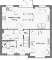 Dandara - Manor Park - The Washington, Home 156 floorplan