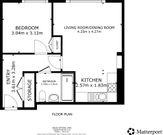 Floor Plan Apt. 8