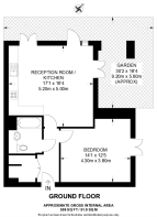 Floorplan area for info only, not for £/sq. ft valuation
