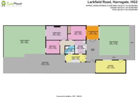 EweMove Harrogate 2D Plot Plan