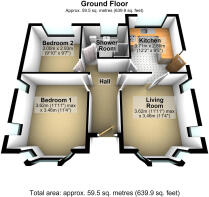 3D floor plan