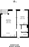 Floorplan area for info only, not for £/sq. ft valuation