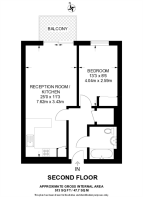 Floorplan area for info only, not for £/sq. ft valuation