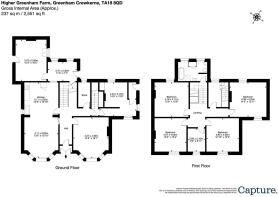 Floor Plan - Higher Greenham Farm, Crewkerne, TA18