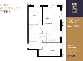 2 Bed Floorplan