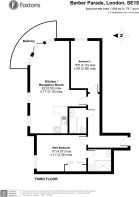 Floorplan area for info only, not for £/sq. ft valuation