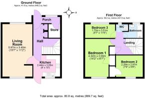 47 Withies Close, Withington, Hereford - all floor