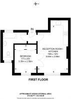 Floorplan area for info only, not for £/sq. ft valuation