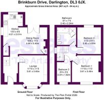 Brinkburn Drive, Darlington, DL3 0JX.